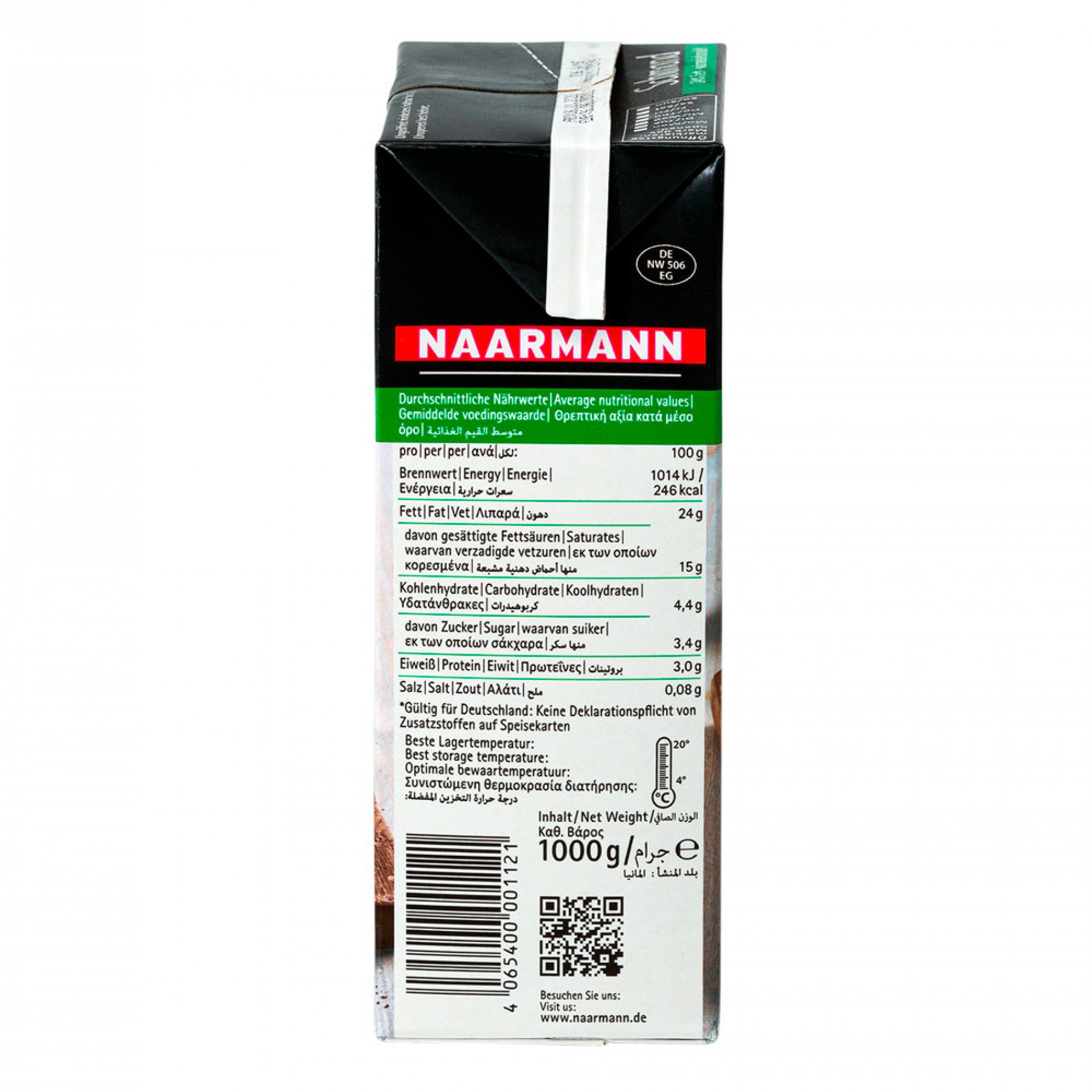 Sour Cream 24% Naarmann 1kgr