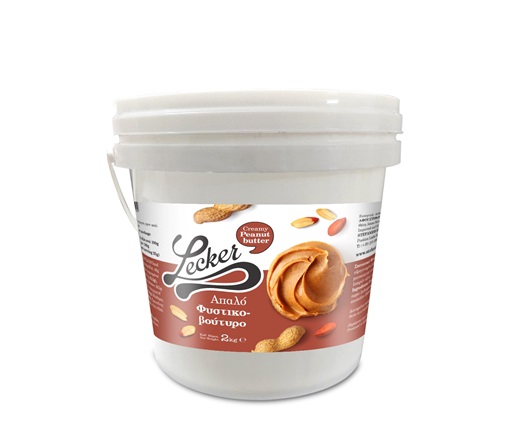 Φυστικοβούτυρο απαλό Lecker 2kgr